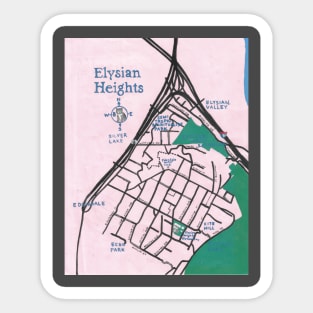 Elysian Heights Sticker